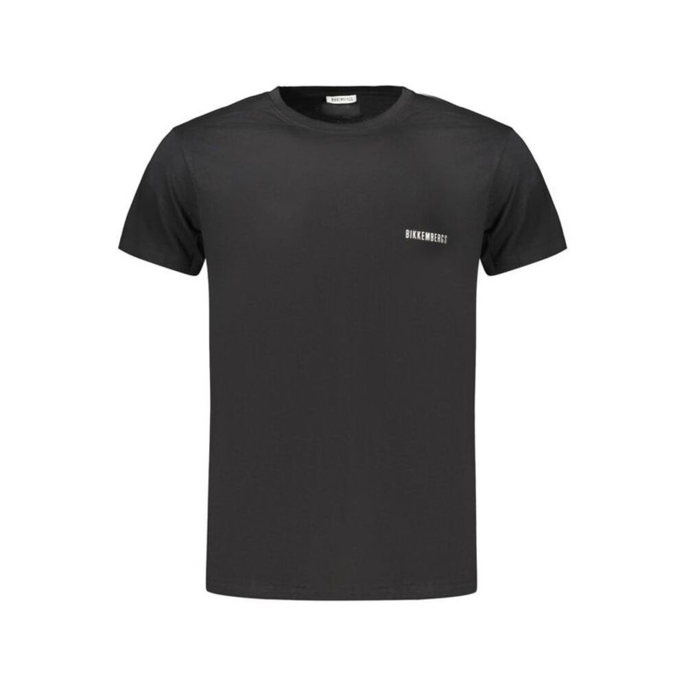 Bikkembergs Black Cotton Men's Men's T-Shirt